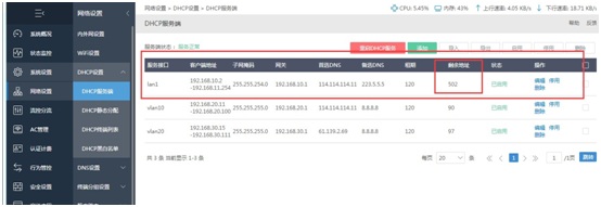 爱快软路由内网 ip 地址